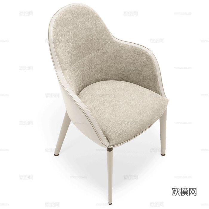 GIORGETTI 意式餐椅3d模型下载（渲染图2）