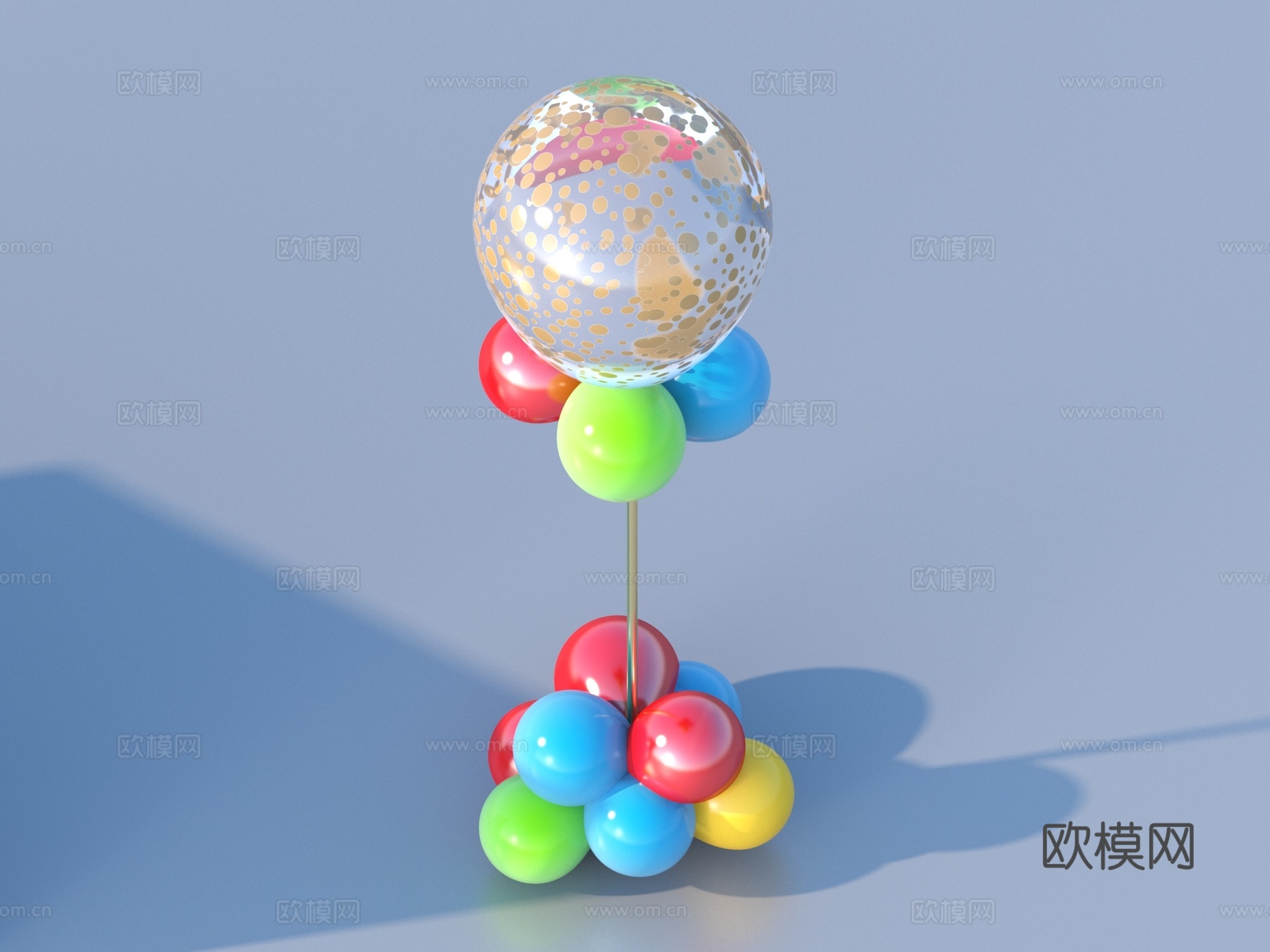 气球 玩具 情人节礼物3d模型