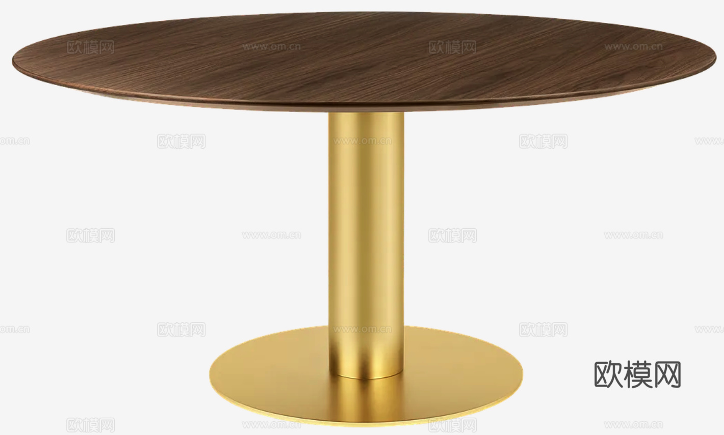 GUBI 餐桌3d模型下载（渲染图2）