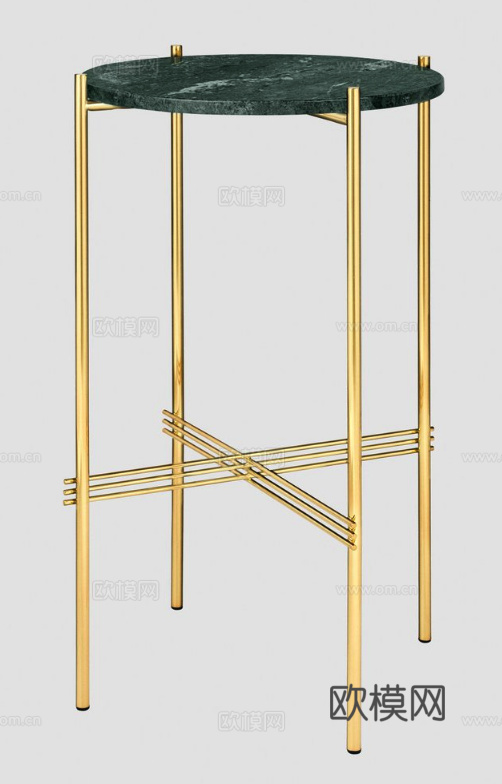 GUBI 轻奢角几 花几3d模型下载（渲染图3）