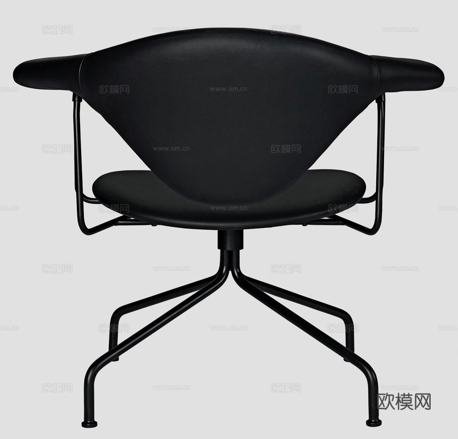 GUBI 休闲椅3d模型下载（渲染图2）