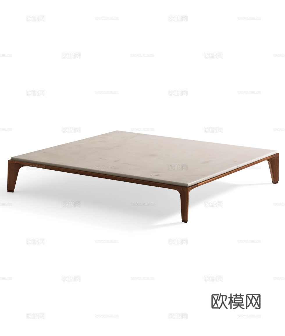 GIORGETTI 意式方茶几3d模型下载（渲染图2）