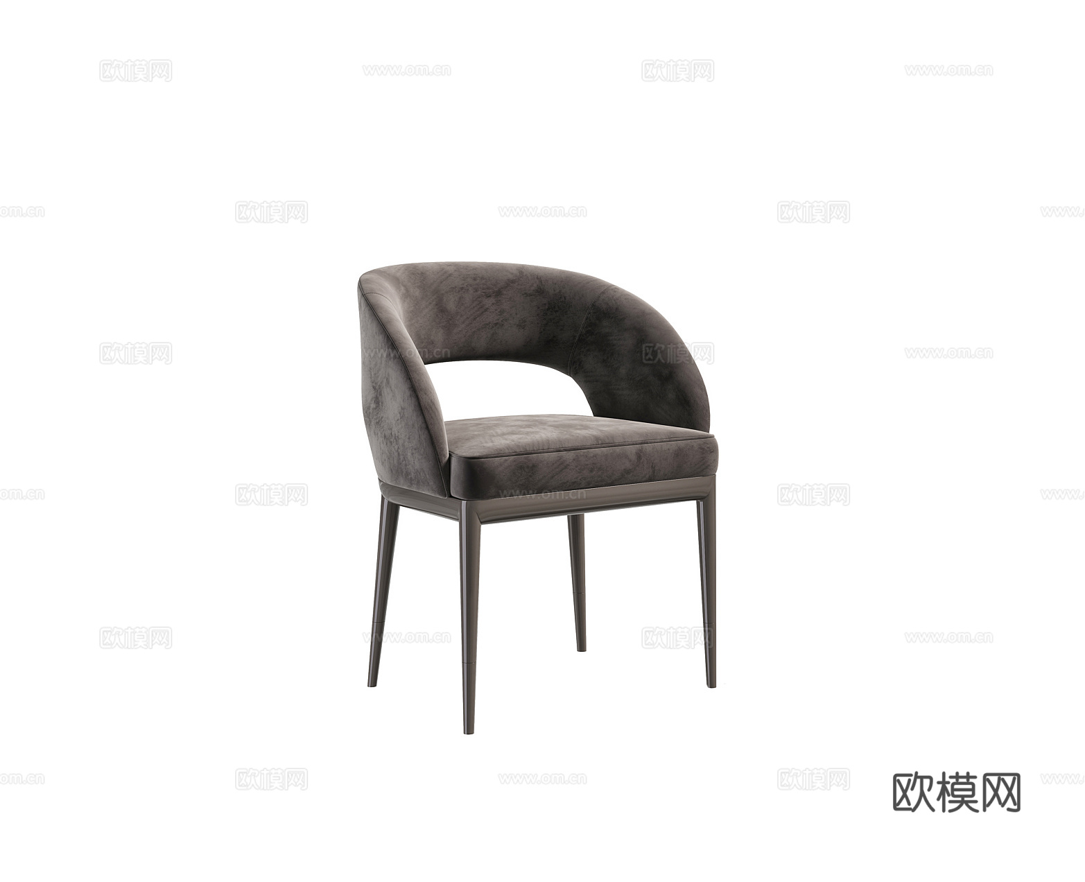 giorgio 意式餐椅3d模型下载（渲染图3）