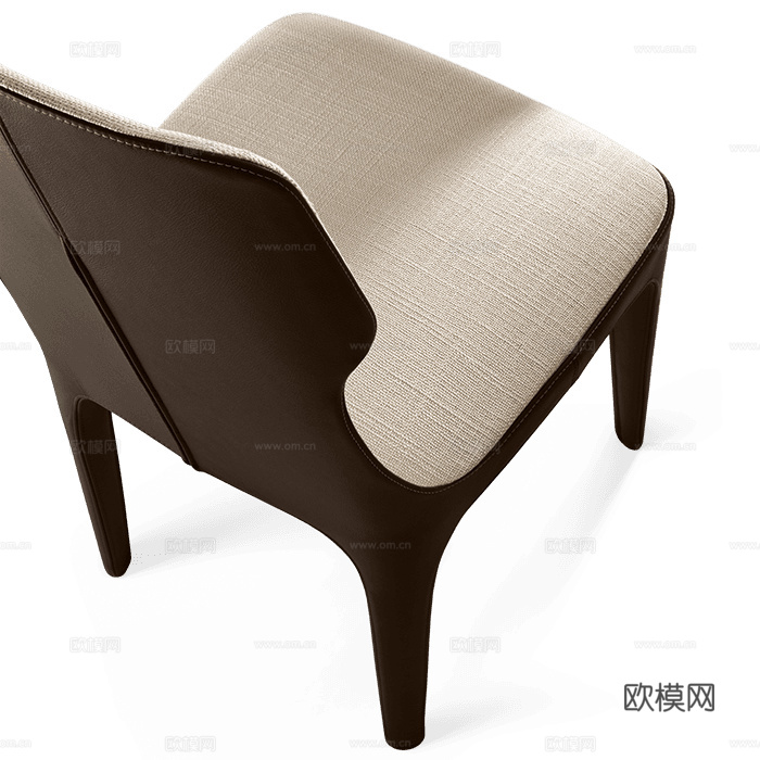 GIORGETTI 意式餐椅3d模型下载（渲染图2）