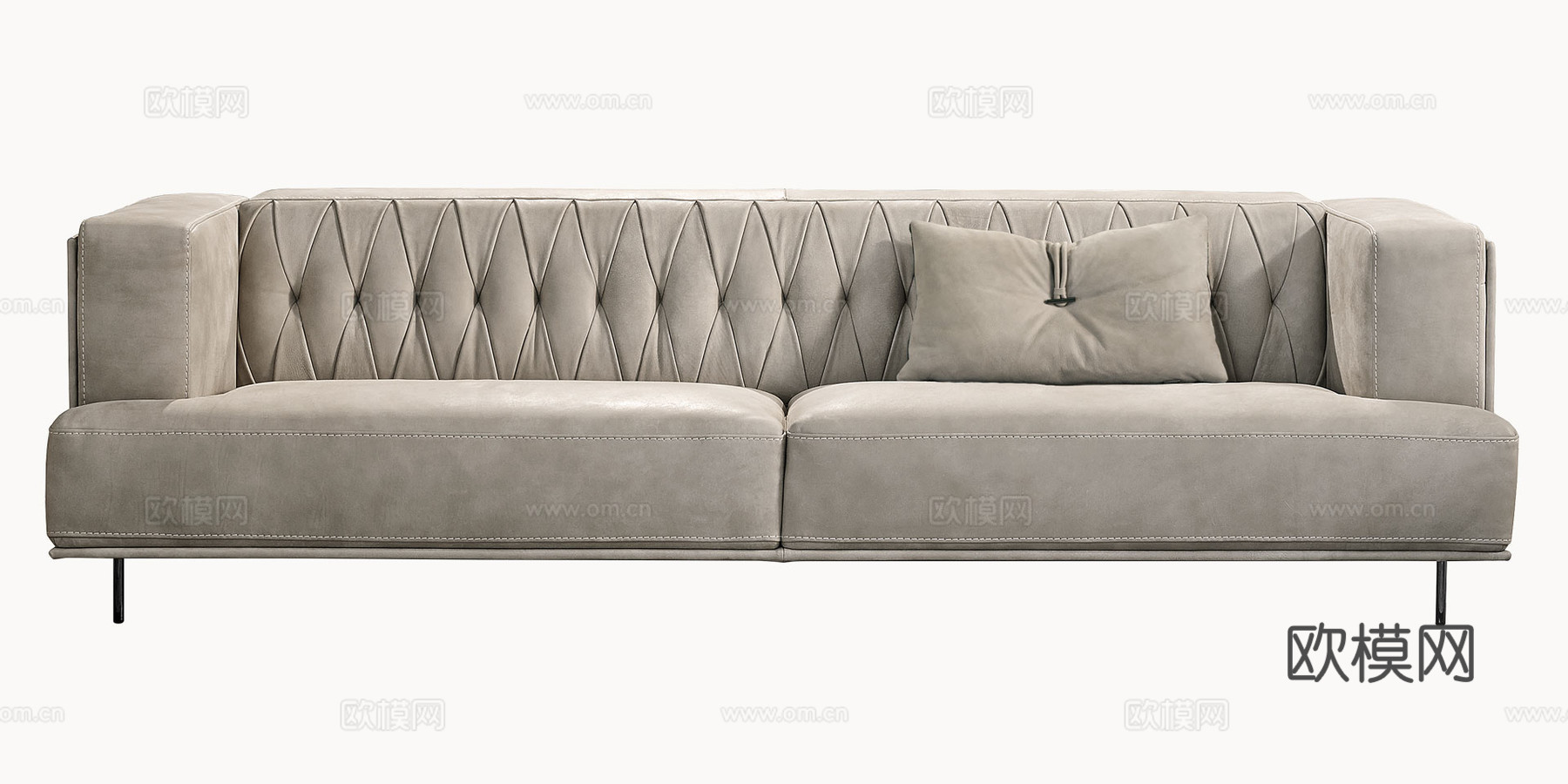 GAMMA 多人沙发3d模型下载（渲染图2）