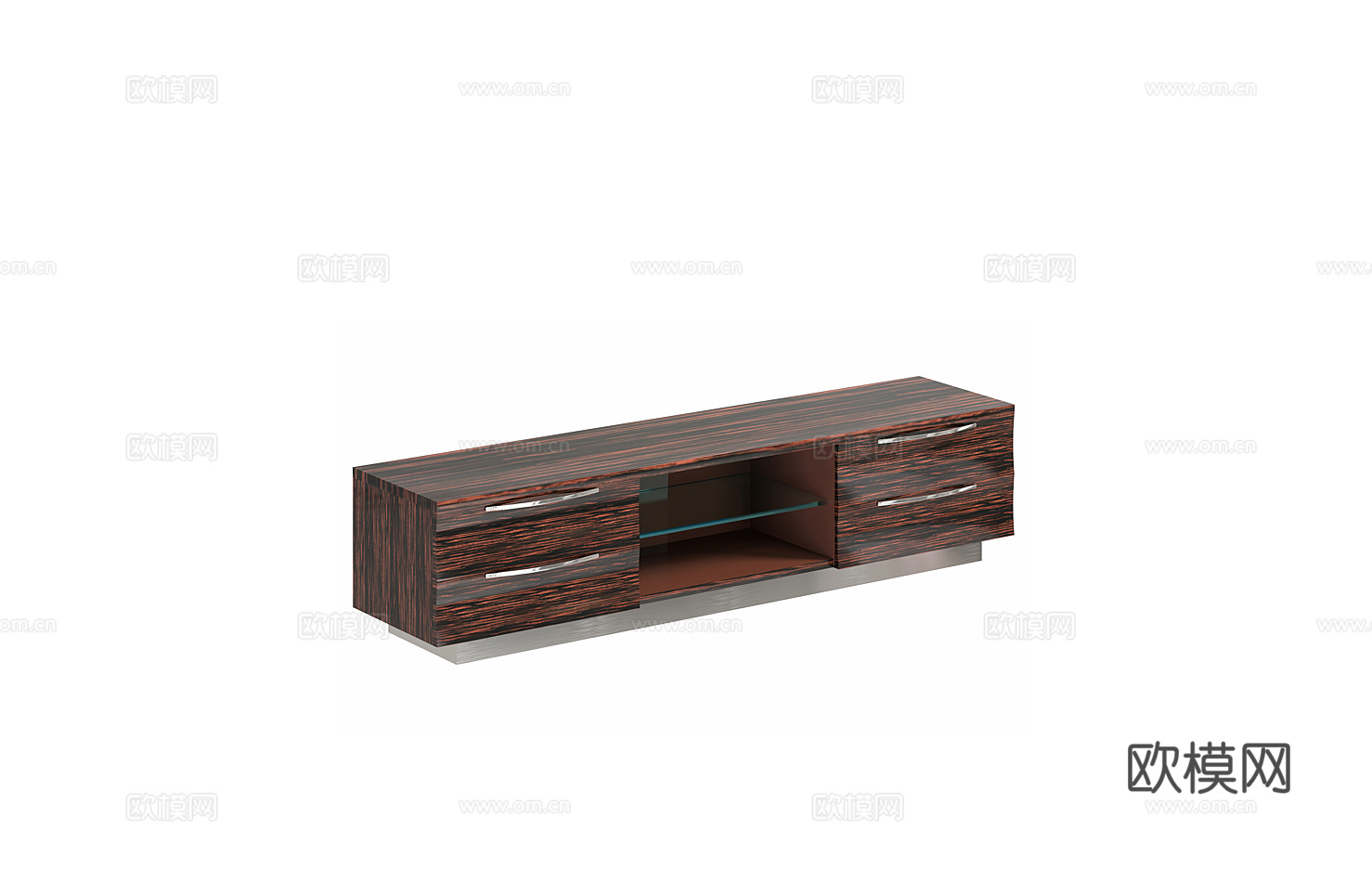 giorgio 意式电视柜3d模型下载（渲染图1）