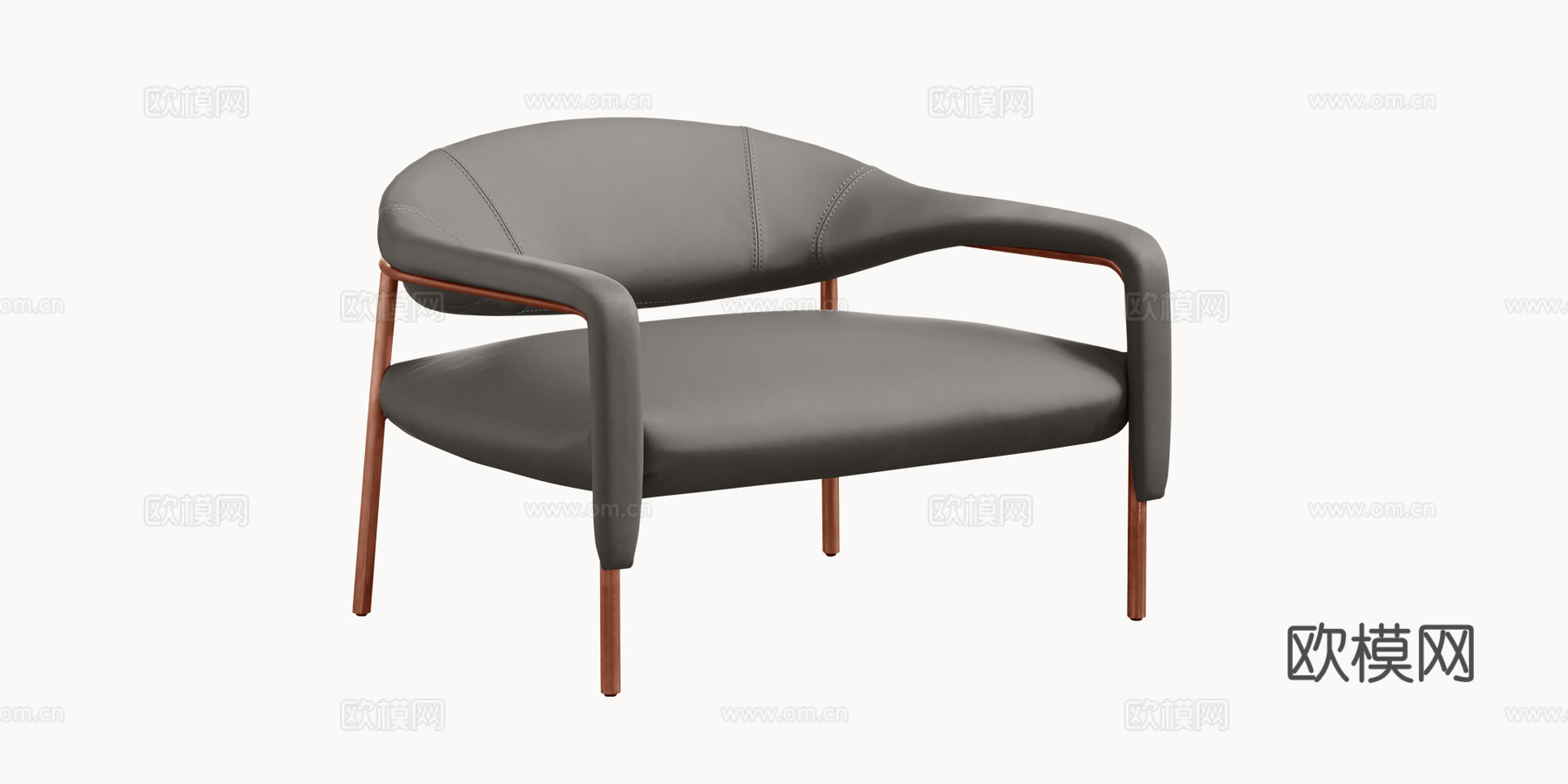 GAMMA 休闲椅3d模型下载（渲染图2）