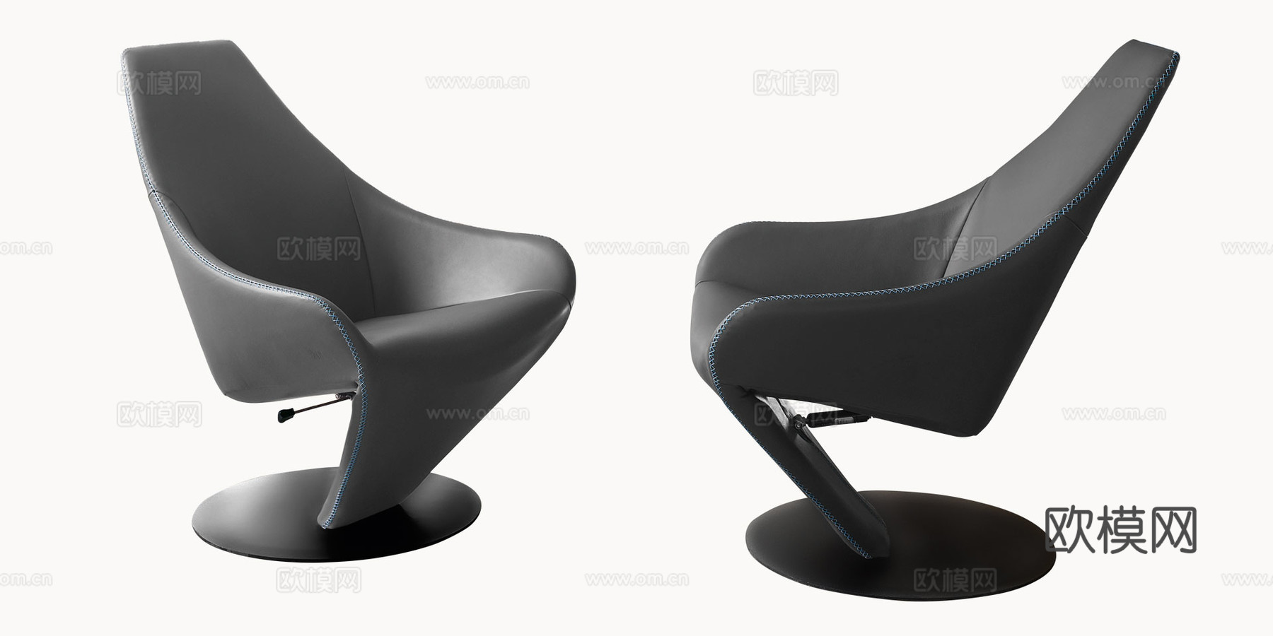 GAMMA 休闲椅3d模型下载（渲染图2）