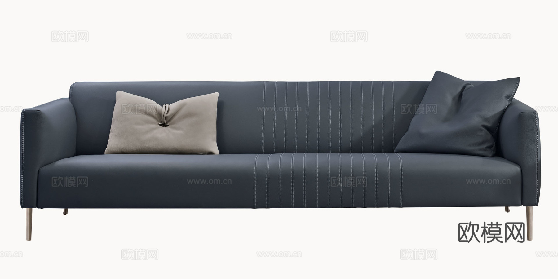 GAMMA 三人沙发3d模型下载（渲染图2）