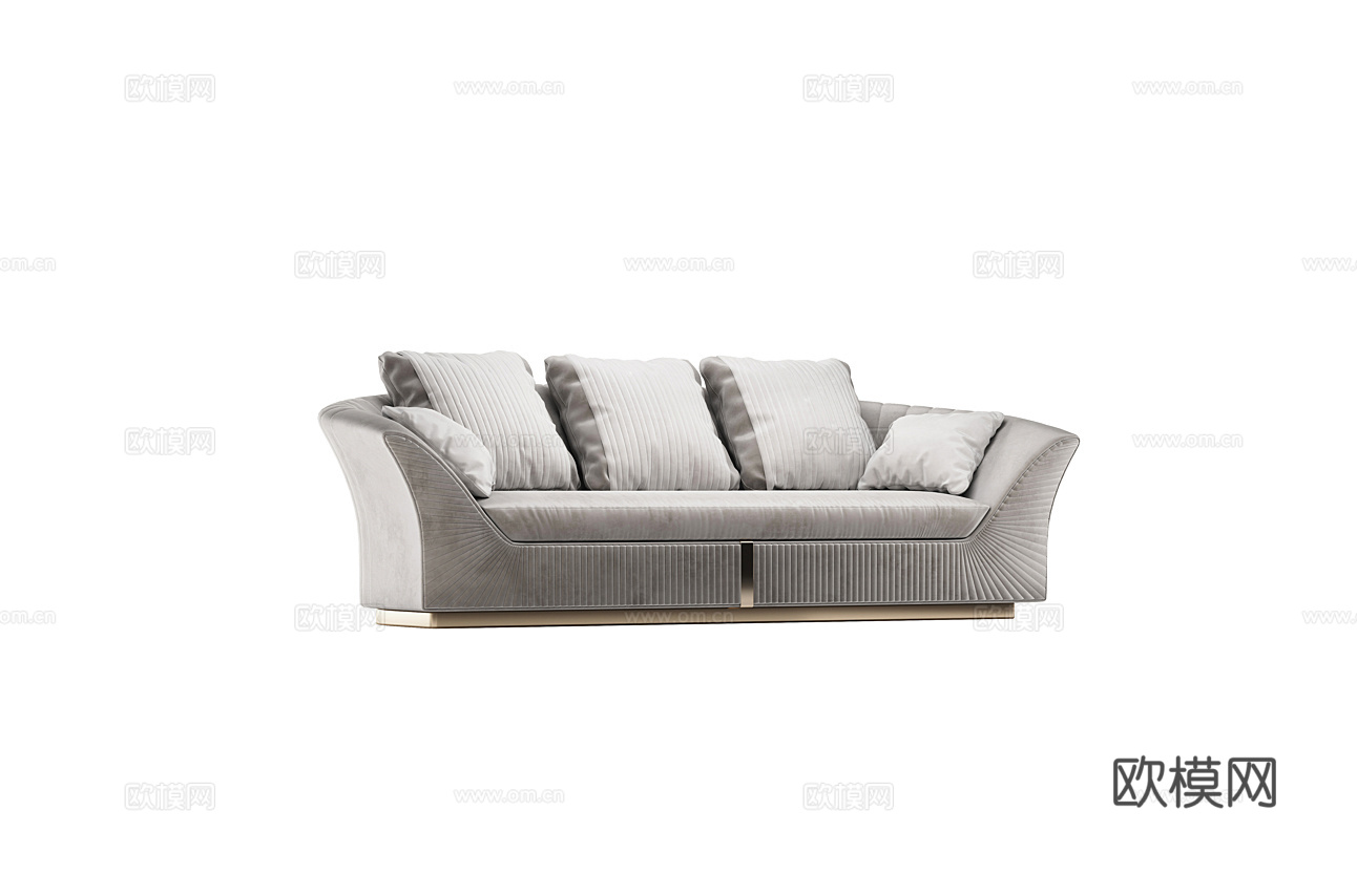 giorgio 意式多人沙发3d模型下载（渲染图3）