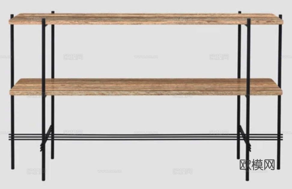 GUBI 置物架 边几3d模型下载（渲染图6）