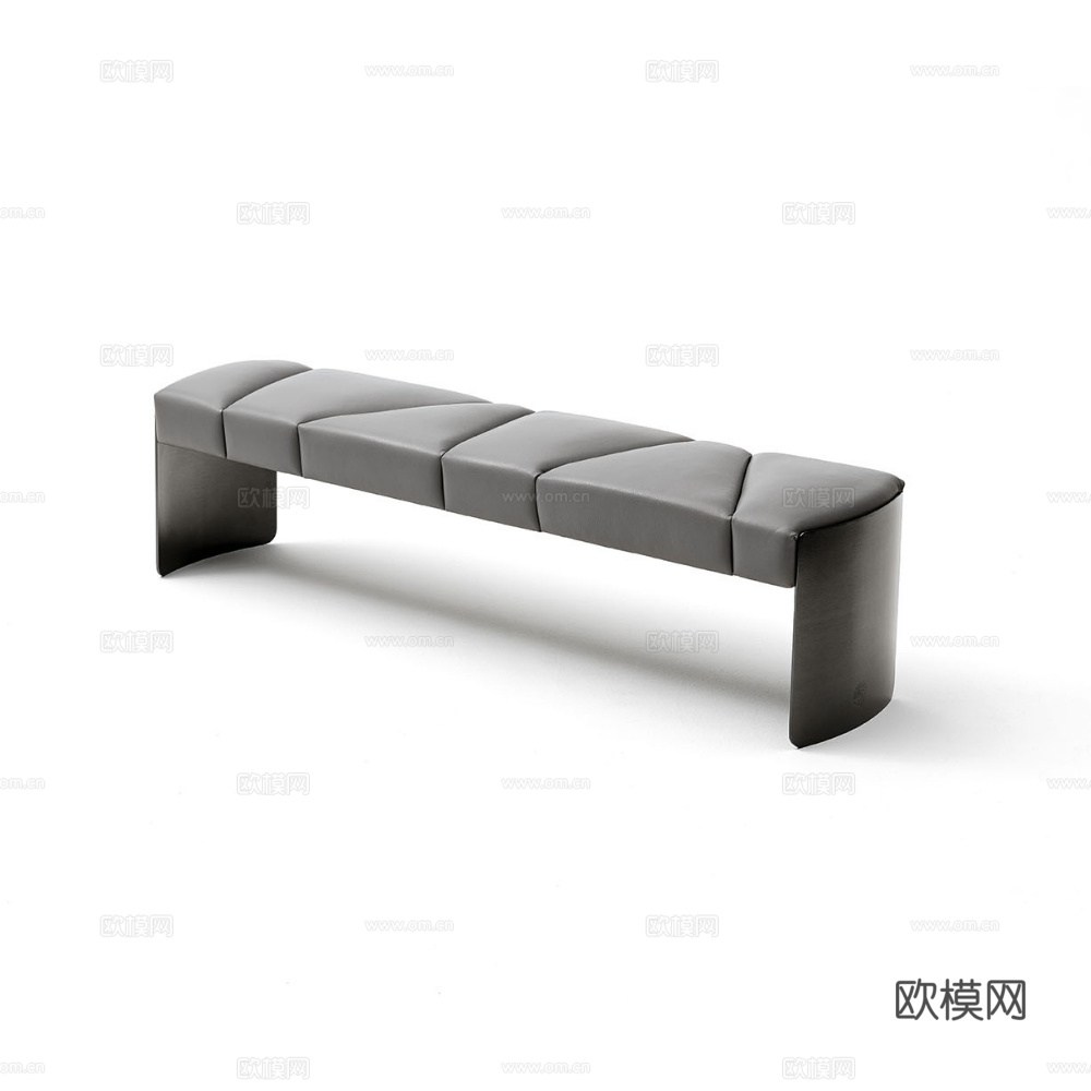 giorgio 意式床尾凳3d模型下载