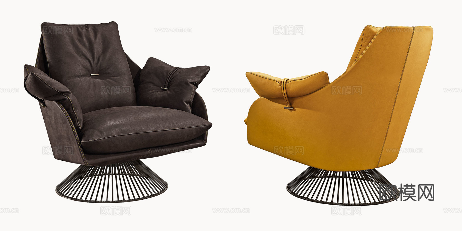 GAMMA 休闲椅3d模型下载（渲染图3）