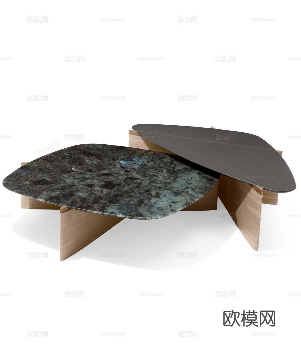 GIORGETTI 意式茶几3d模型下载（渲染图1）