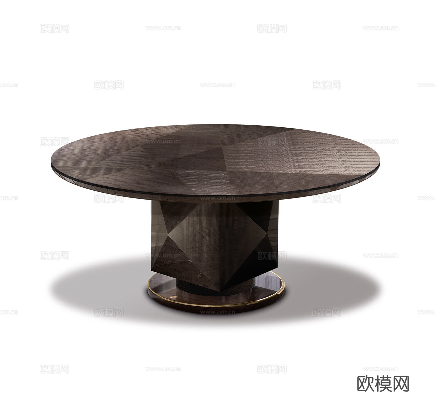 giorgio 意式圆餐桌3d模型下载（渲染图1）