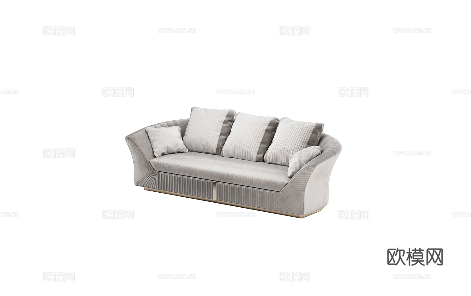 giorgio 意式多人沙发3d模型下载（渲染图4）