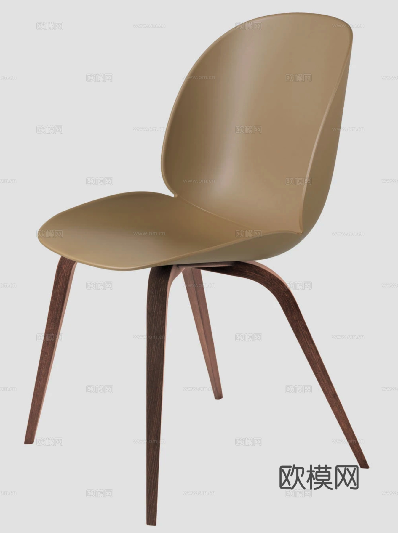 GUBI 餐椅3d模型下载（渲染图5）