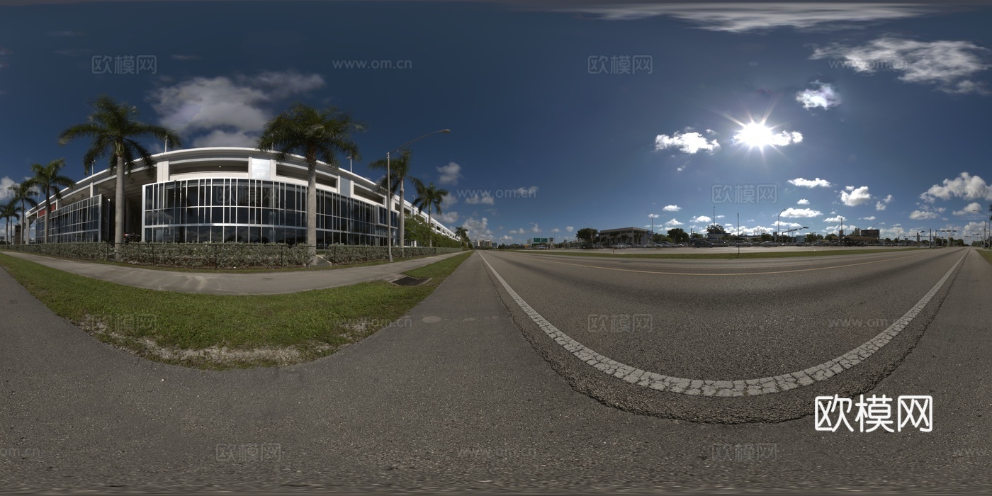 公路日景