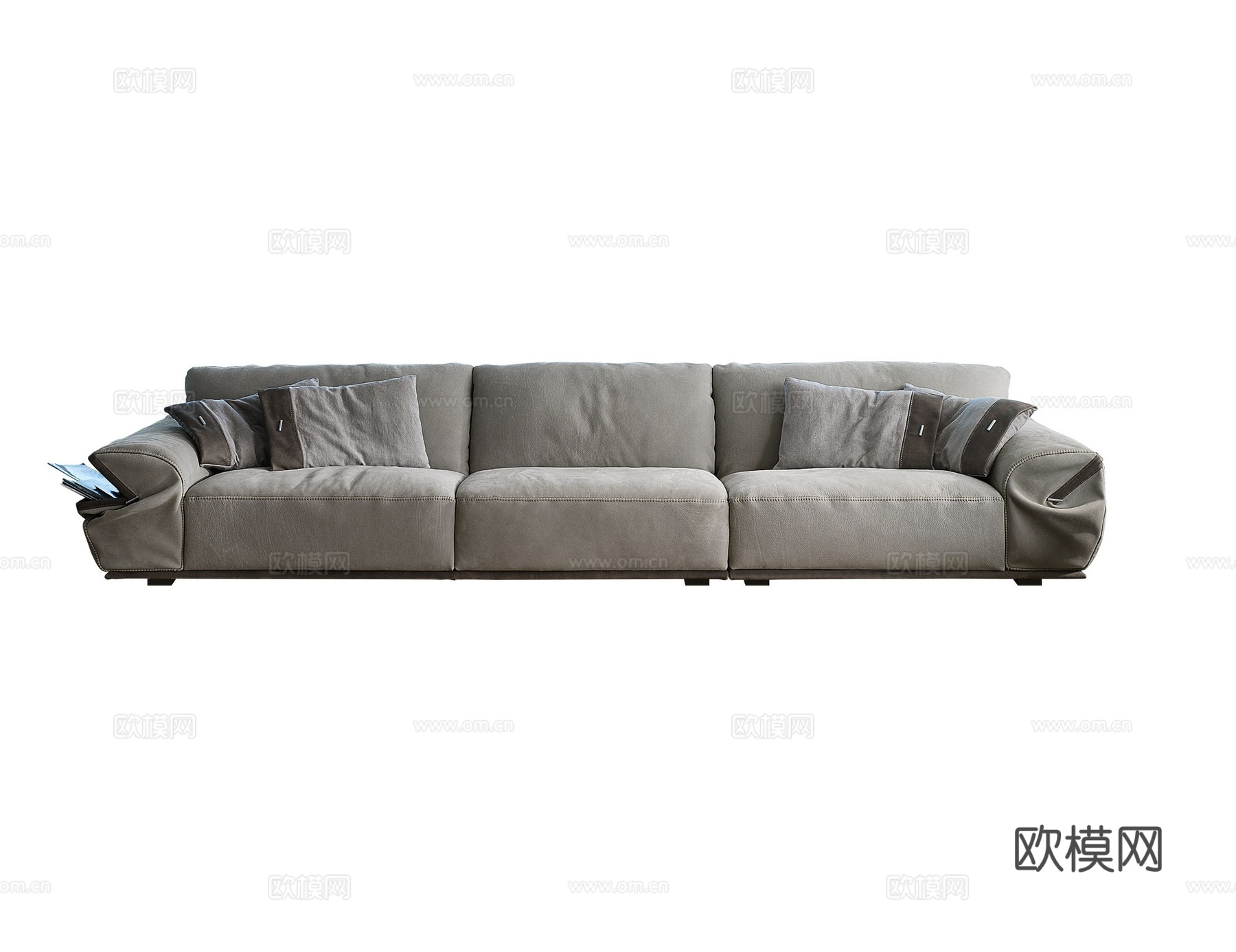 GAMMA 三人沙发3d模型下载（渲染图1）