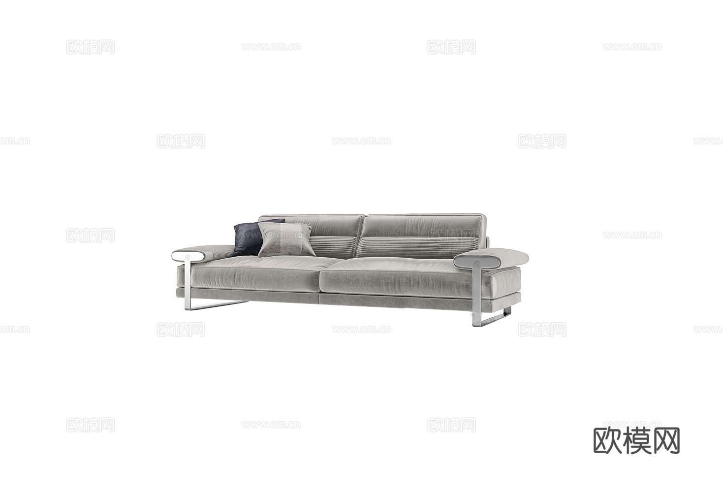 giorgio 意式双人沙发3d模型下载（渲染图1）