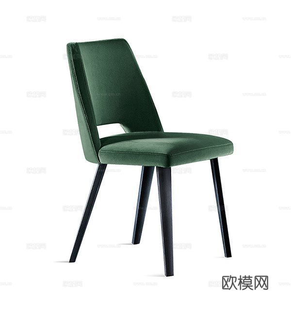 Gallotti&Radice 餐椅3d模型下载（渲染图2）