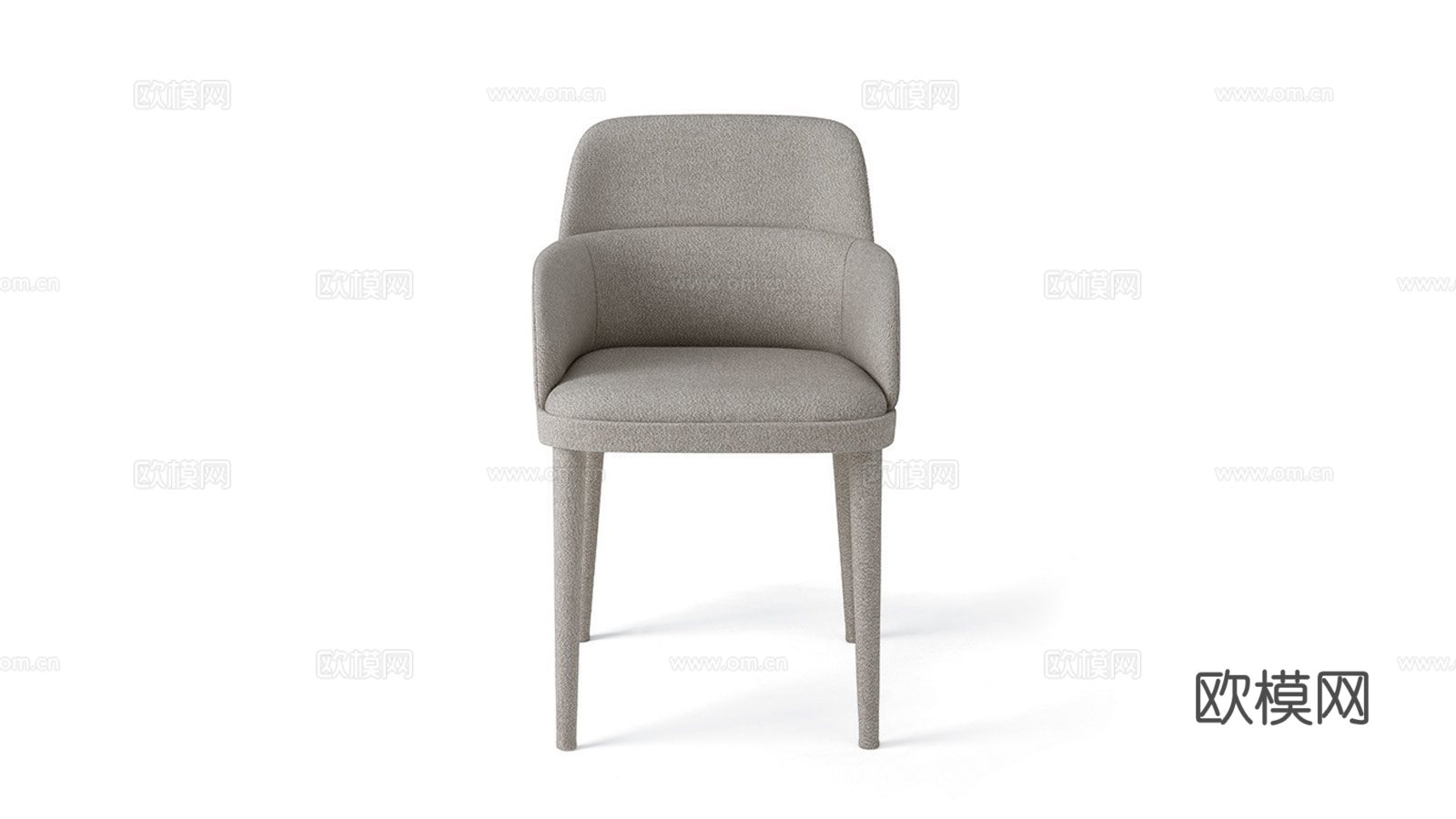 Gallotti&Radice 餐椅3d模型下载（渲染图1）