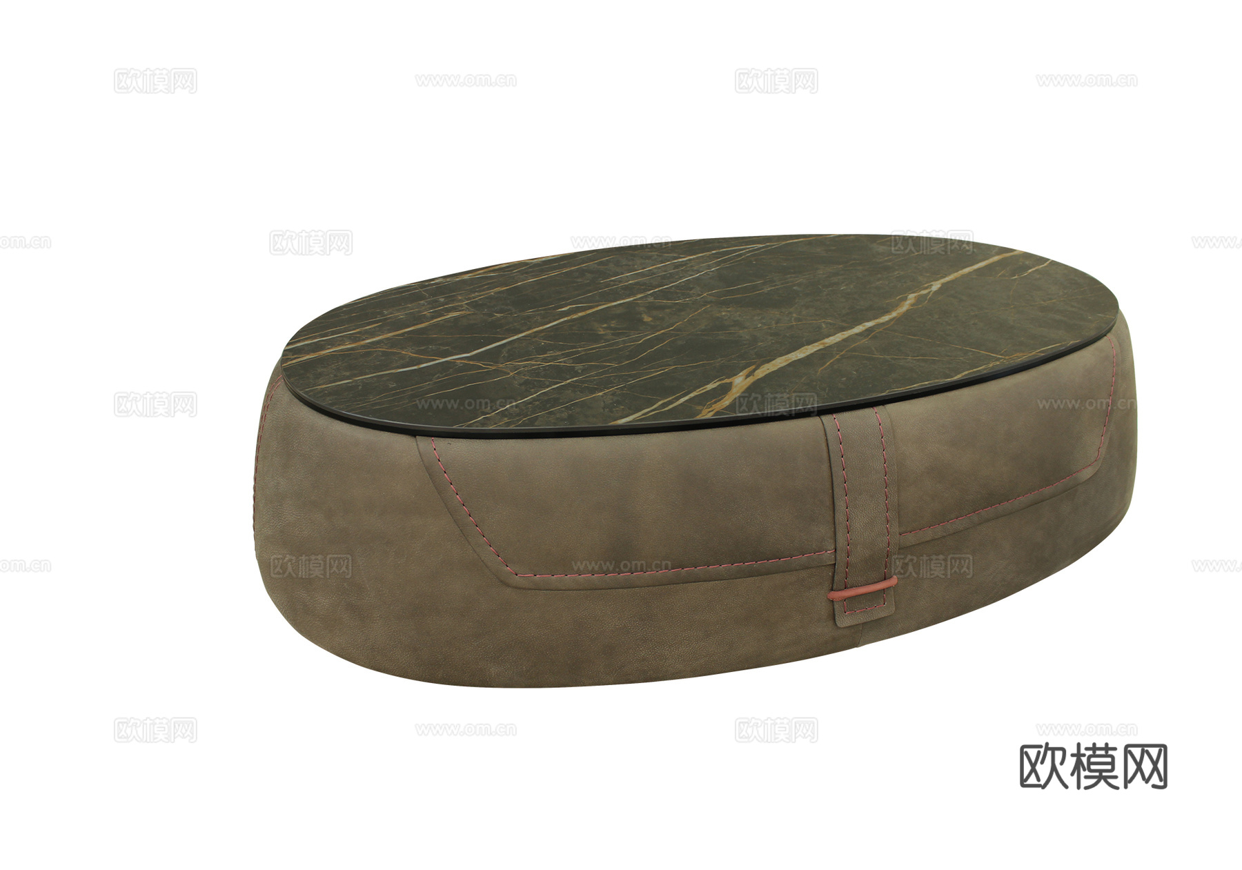 GAMMA 椭圆茶几3d模型下载（渲染图3）