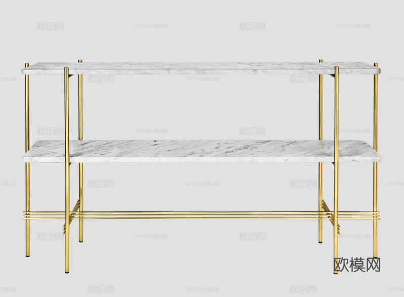 GUBI 置物架 边几3d模型下载（渲染图11）