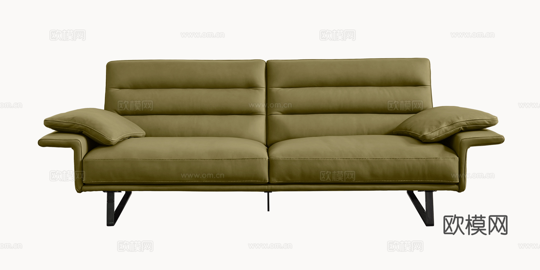 GAMMA 双人沙发3d模型下载（渲染图2）