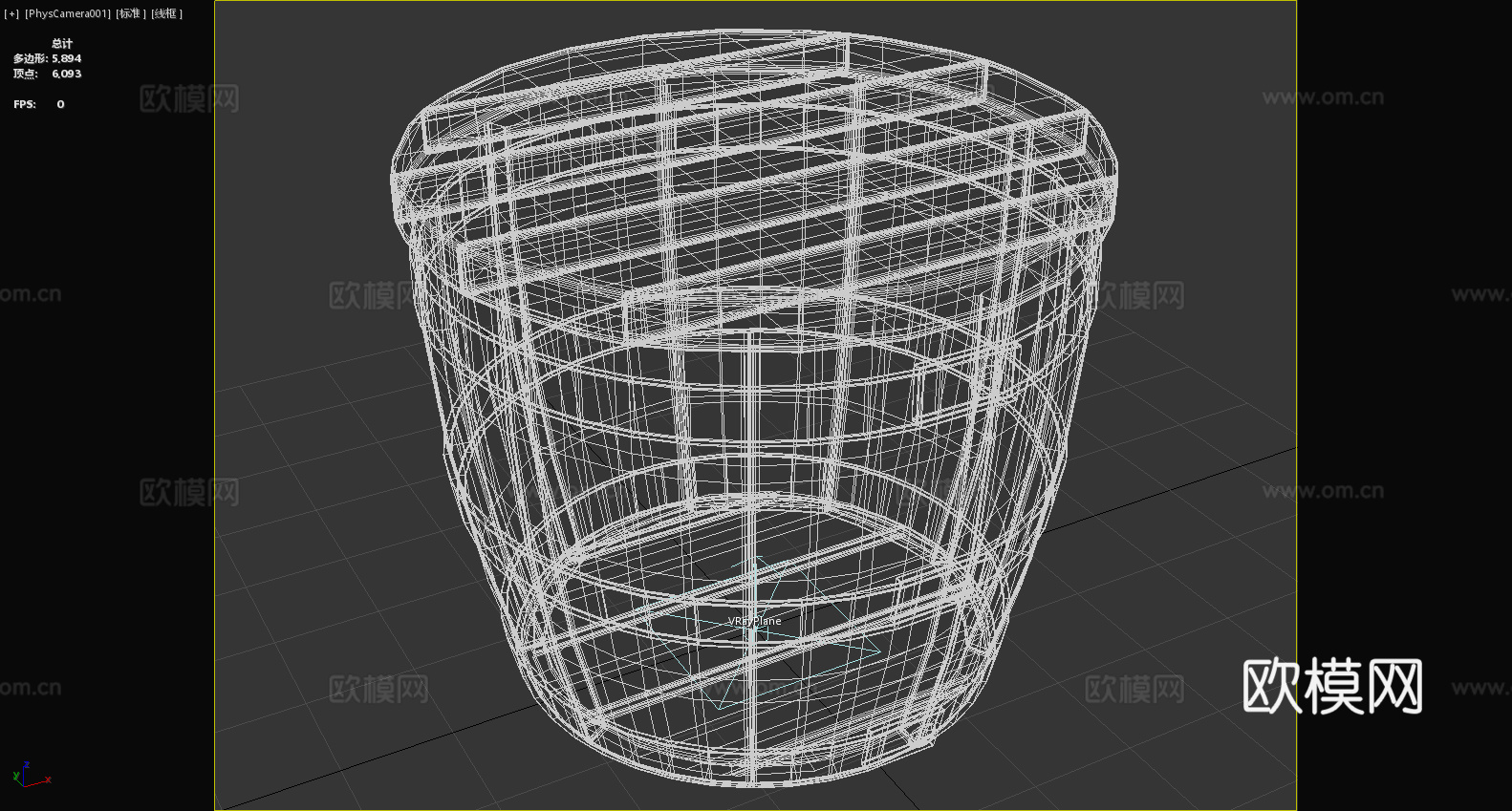 木凳 坐凳 凳子 圆凳 矮凳3d模型