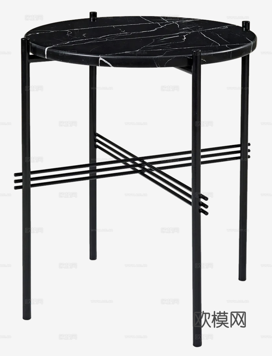 GUBI 茶几3d模型下载（渲染图2）