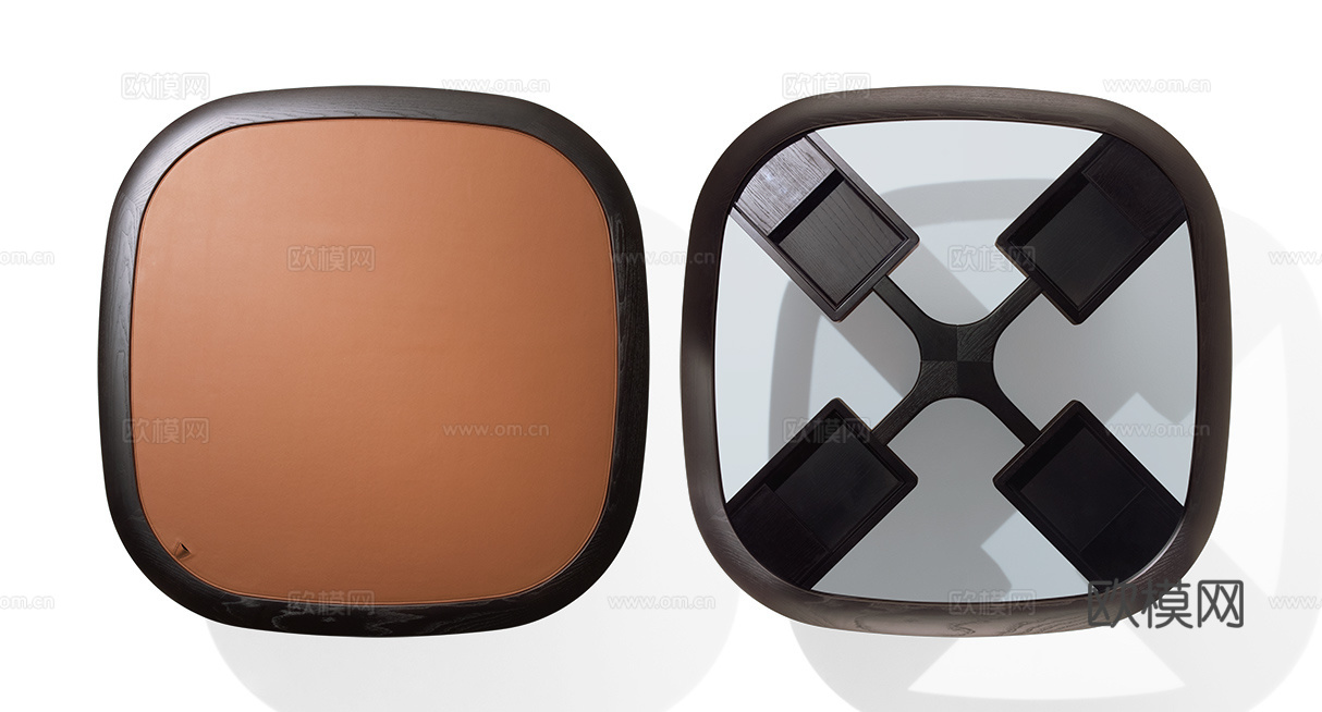 GIORGETTI 意式边几3d模型下载（渲染图2）