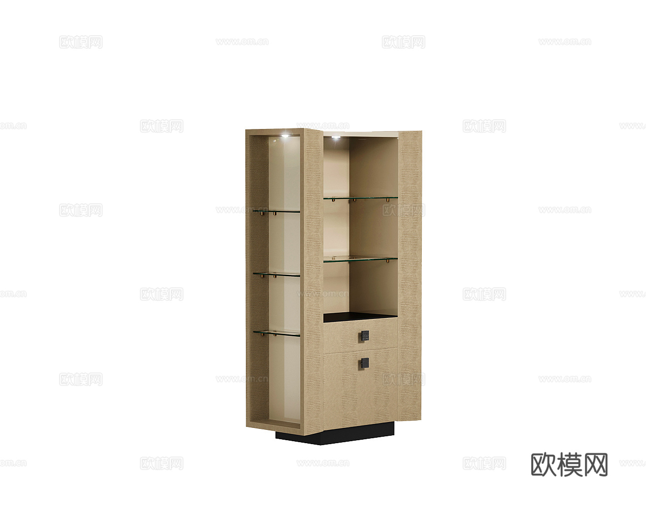 giorgio 意式酒柜3d模型下载（渲染图2）