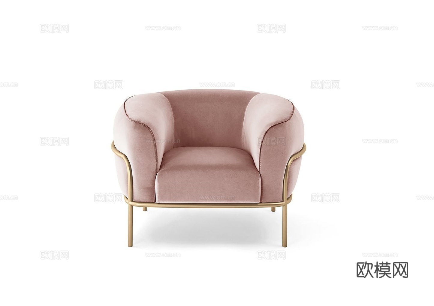 Gallotti&Radice 休闲椅3d模型下载（渲染图1）