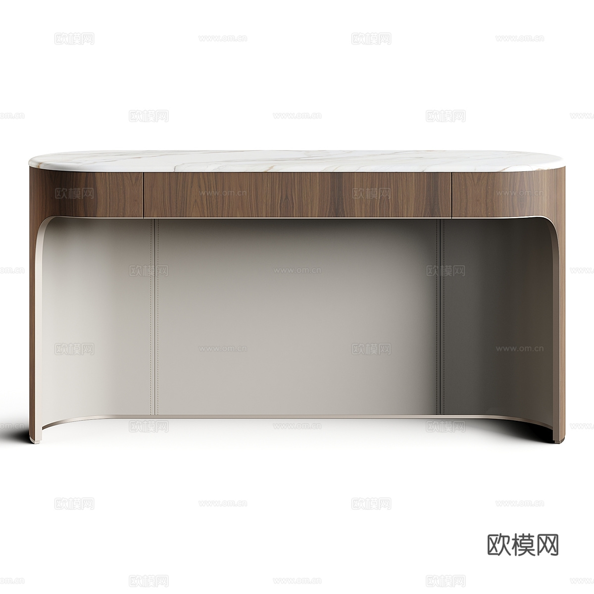 现代意式轻奢端景台 玄关桌3d模型下载（渲染图5）