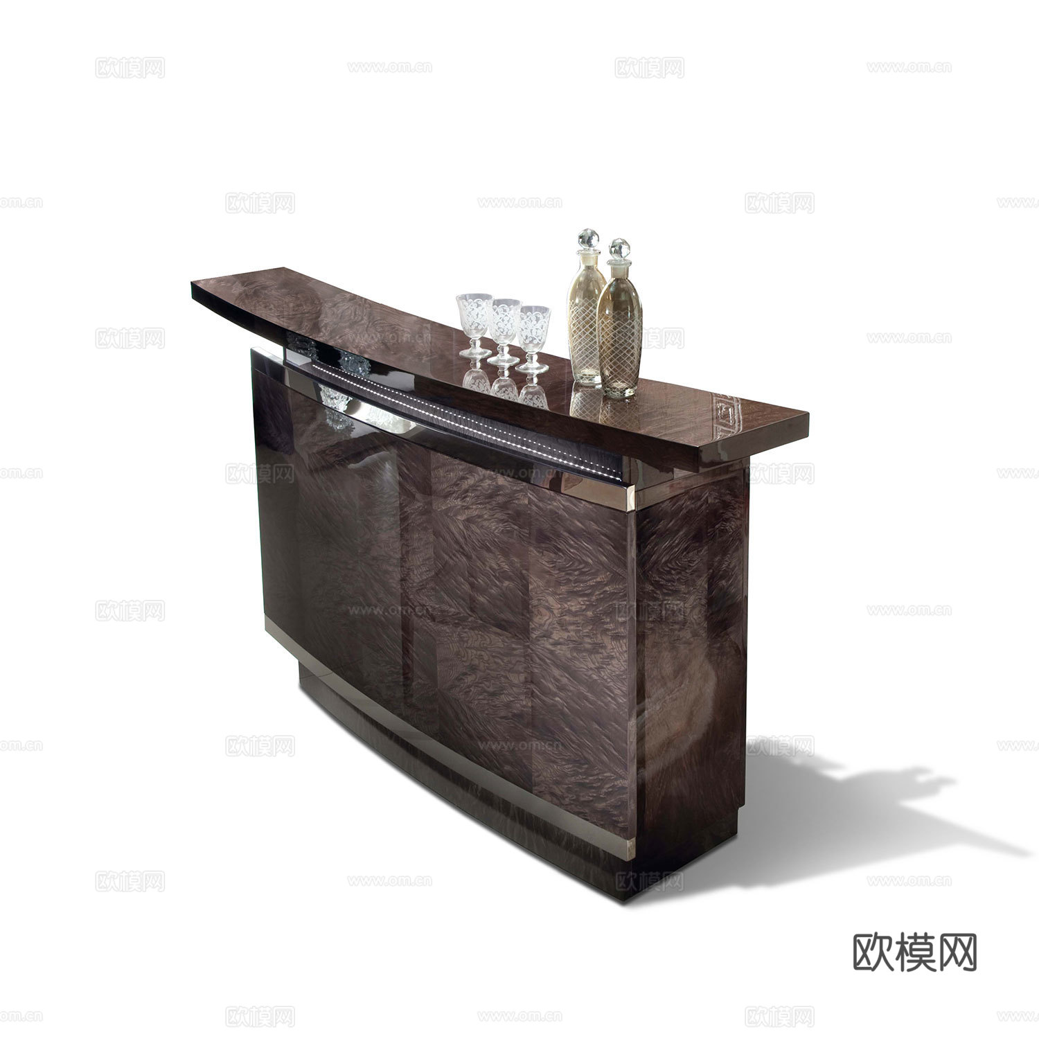 giorgio 意式餐边柜3d模型下载（渲染图3）