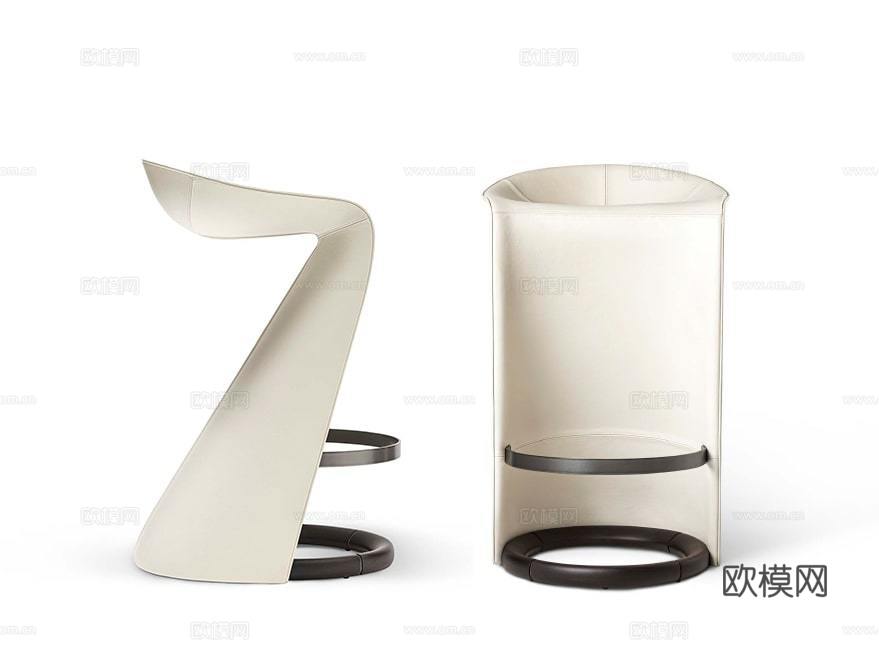 GIORGETTI 意式吧椅 吧凳3d模型下载（渲染图1）