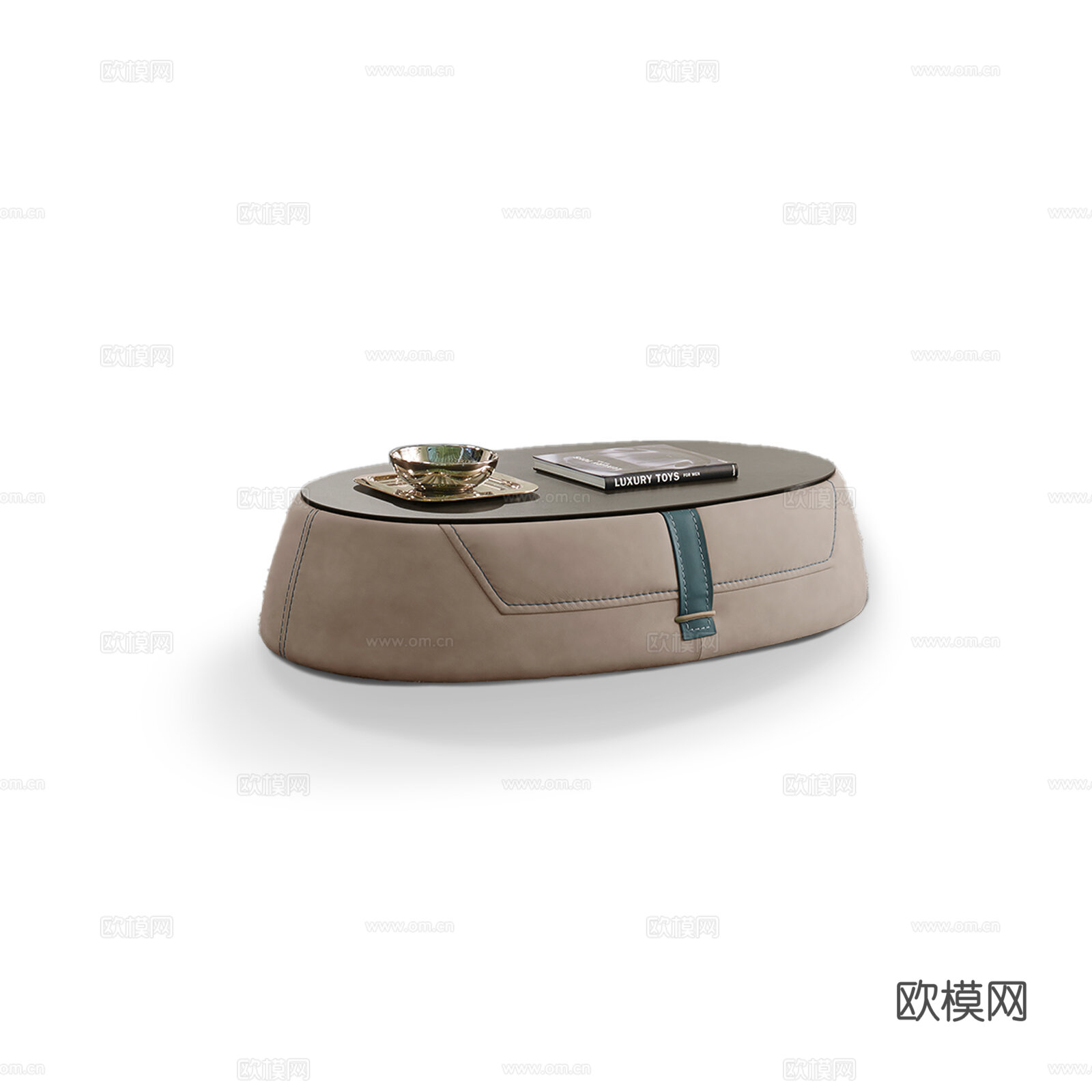 GAMMA 椭圆茶几3d模型下载（渲染图1）