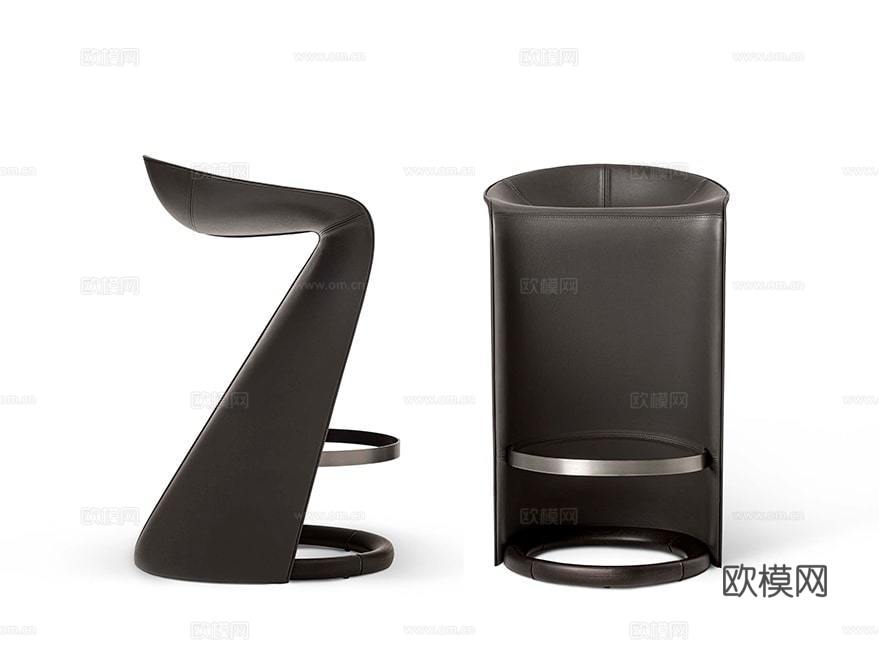 GIORGETTI 意式吧椅 吧凳3d模型下载（渲染图6）