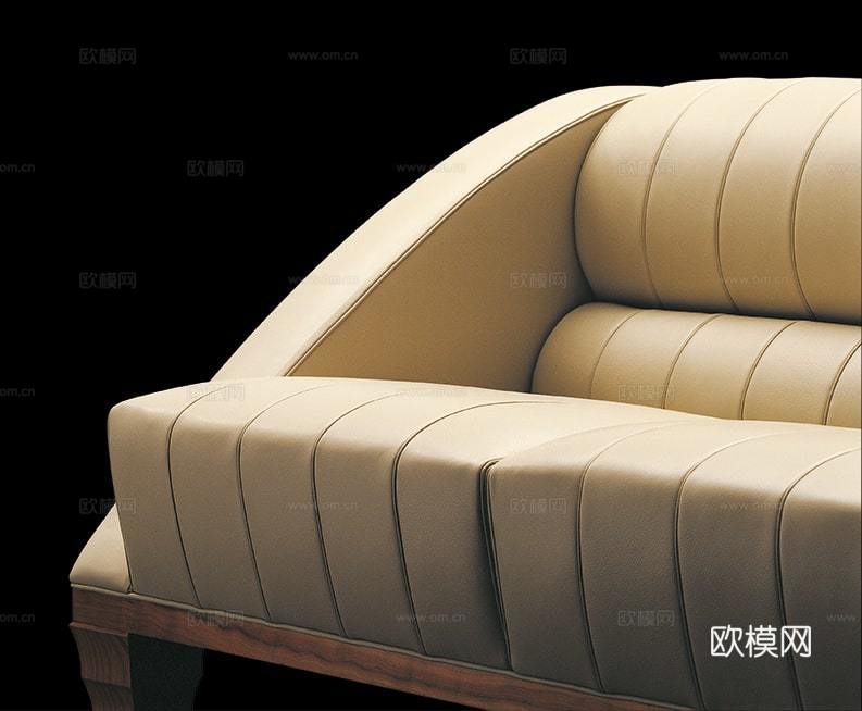 GIORGETTI 意式双人沙发3d模型下载（渲染图3）