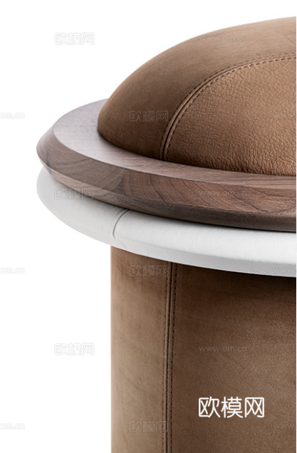 GIORGETTI 意式床尾凳3d模型下载（渲染图3）