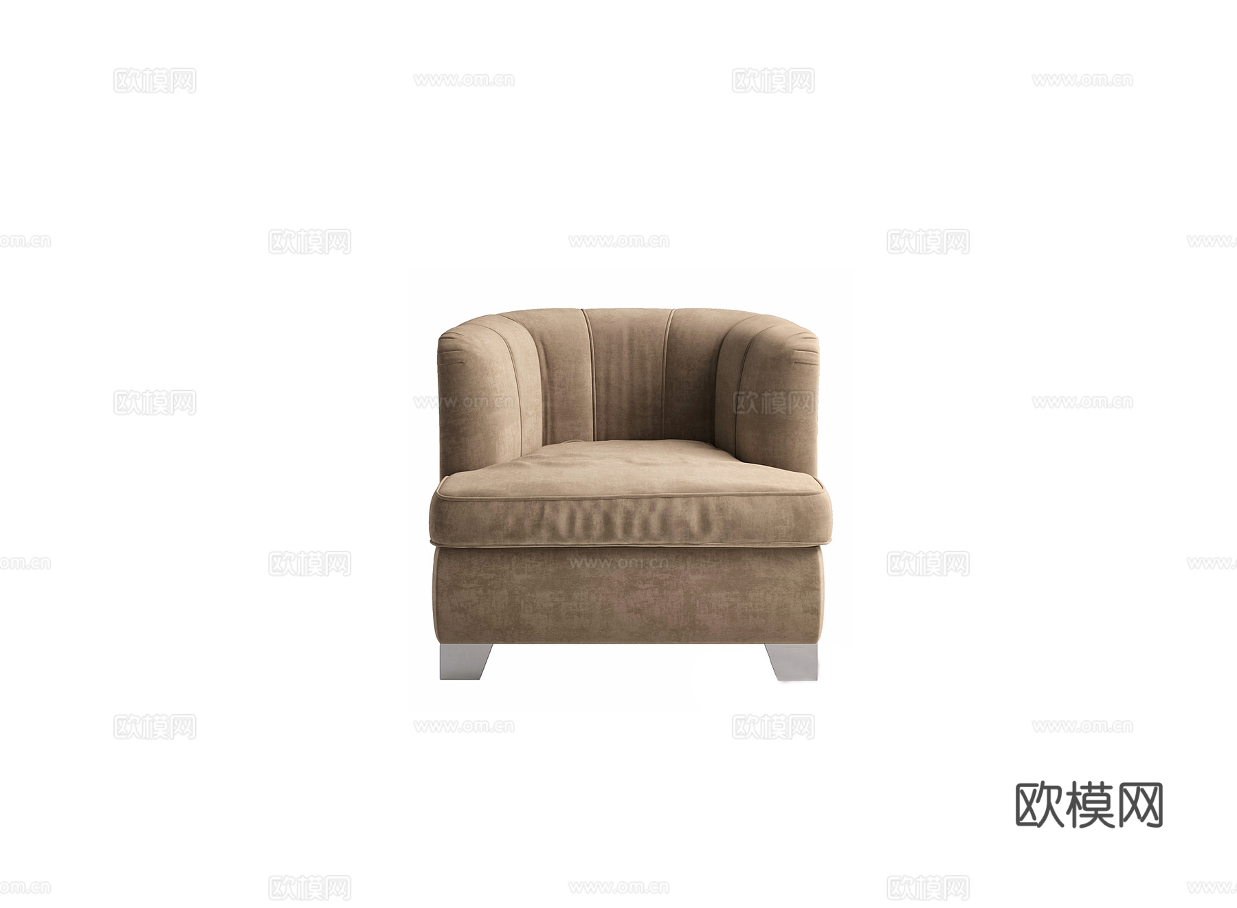 giorgio 意式单人沙发3d模型下载（渲染图4）
