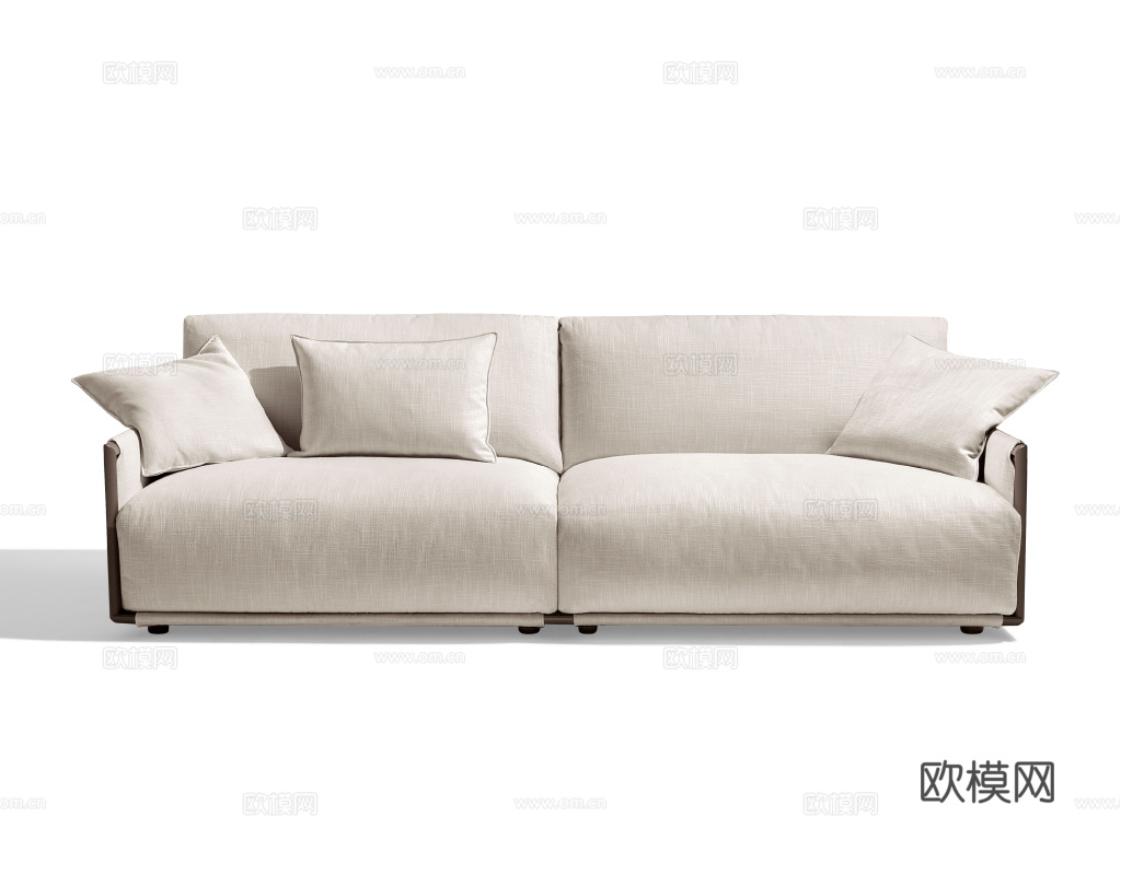 GIORGETTI 意式双人沙发3d模型下载（渲染图2）