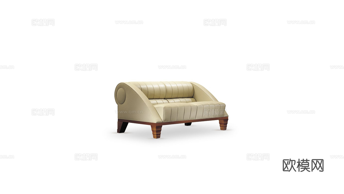 GIORGETTI 意式双人沙发3d模型下载（渲染图2）