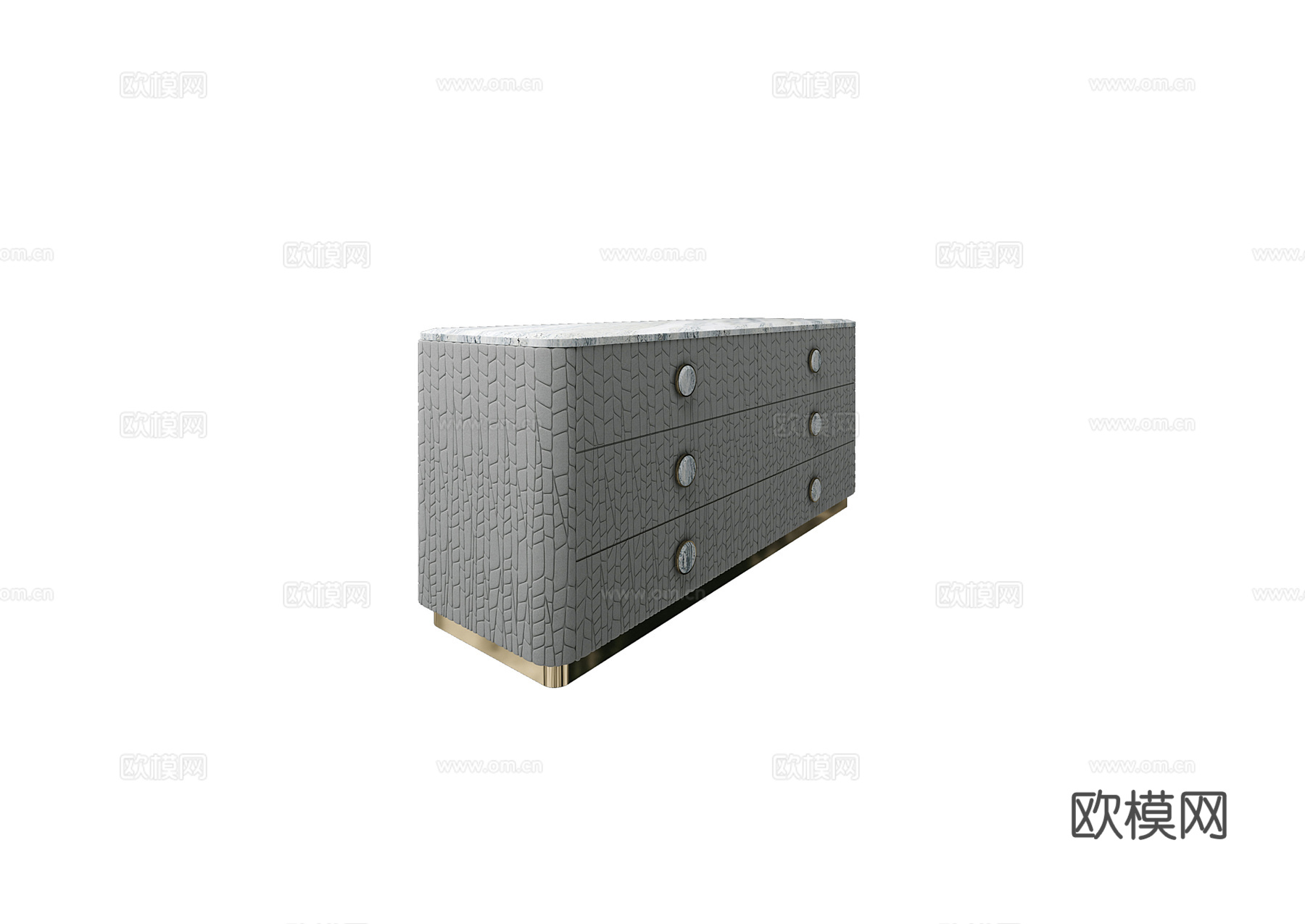 giorgio 意式斗柜3d模型下载（渲染图2）