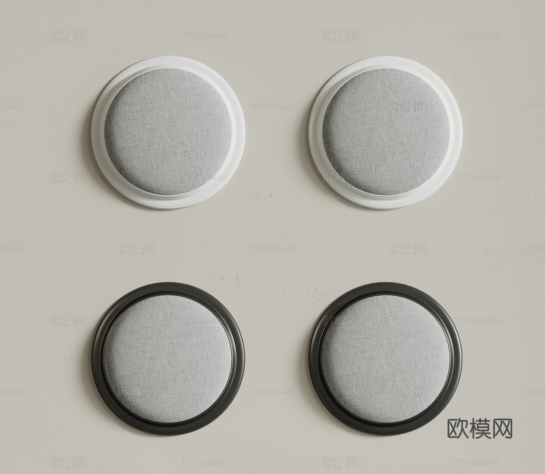 音响 影音设备 挂壁音响su模型