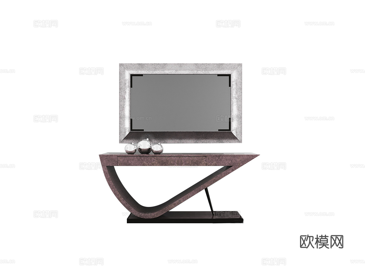 giorgio 意式玄关台5d模型下载（渲染图2）