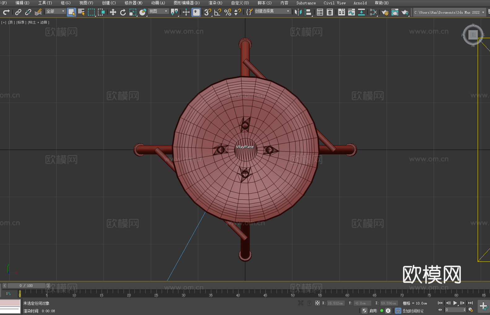 凳子 吧凳 高凳 圆凳 坐凳3d模型