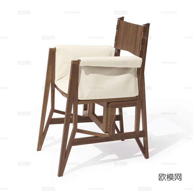 GIORGETTI 原木风餐椅3d模型下载（渲染图7）