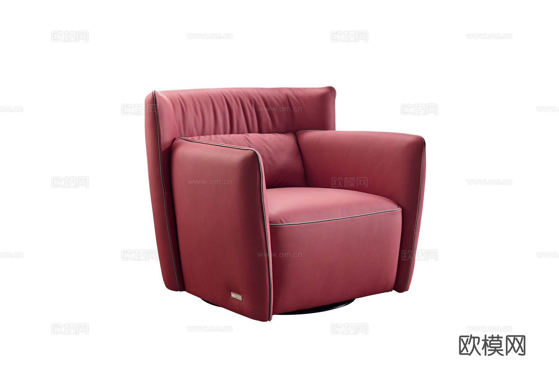 GAMMA 单人沙发3d模型下载（渲染图1）